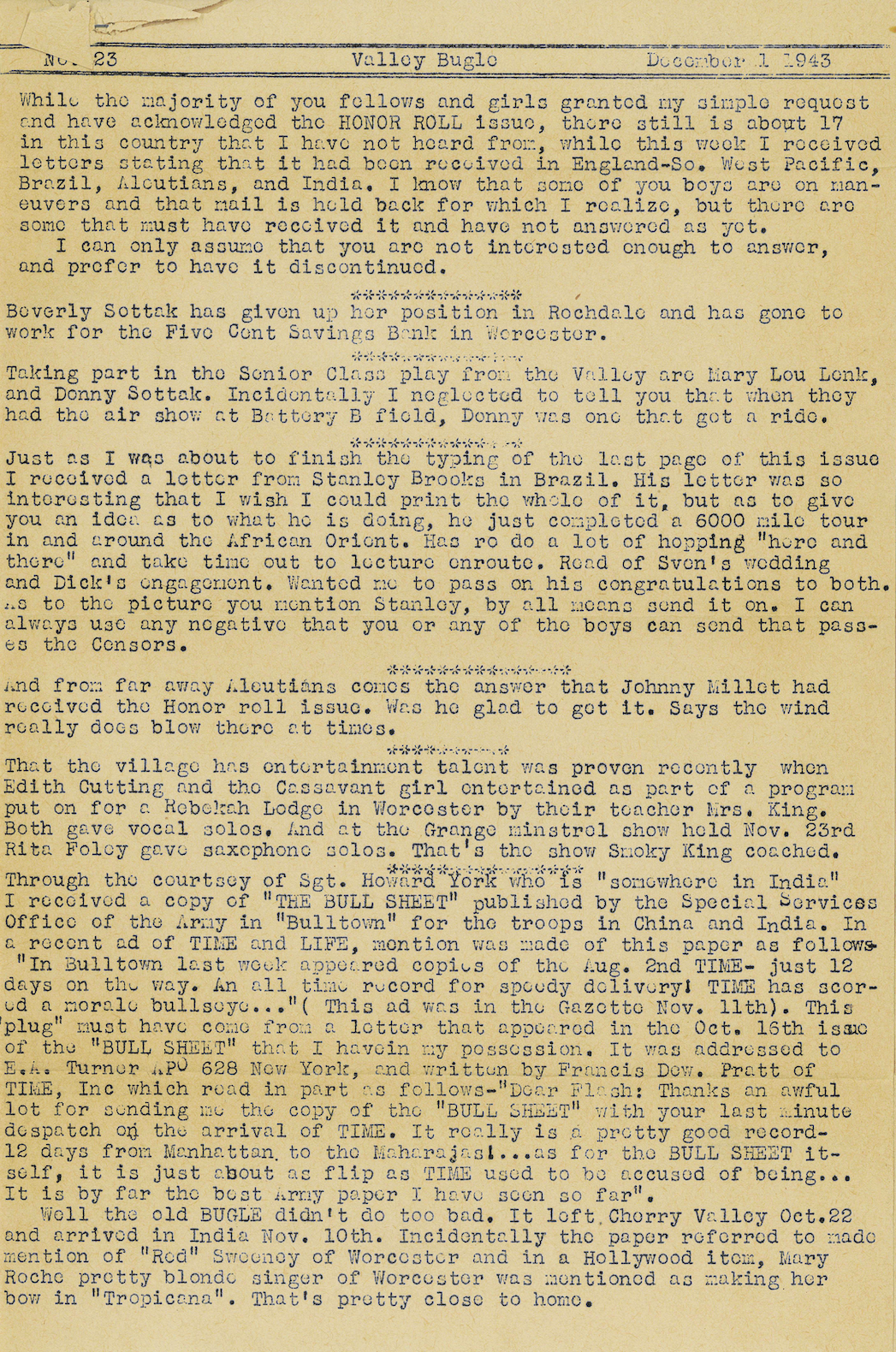 Cherry Valley Bugle, Issue 23, Page 2