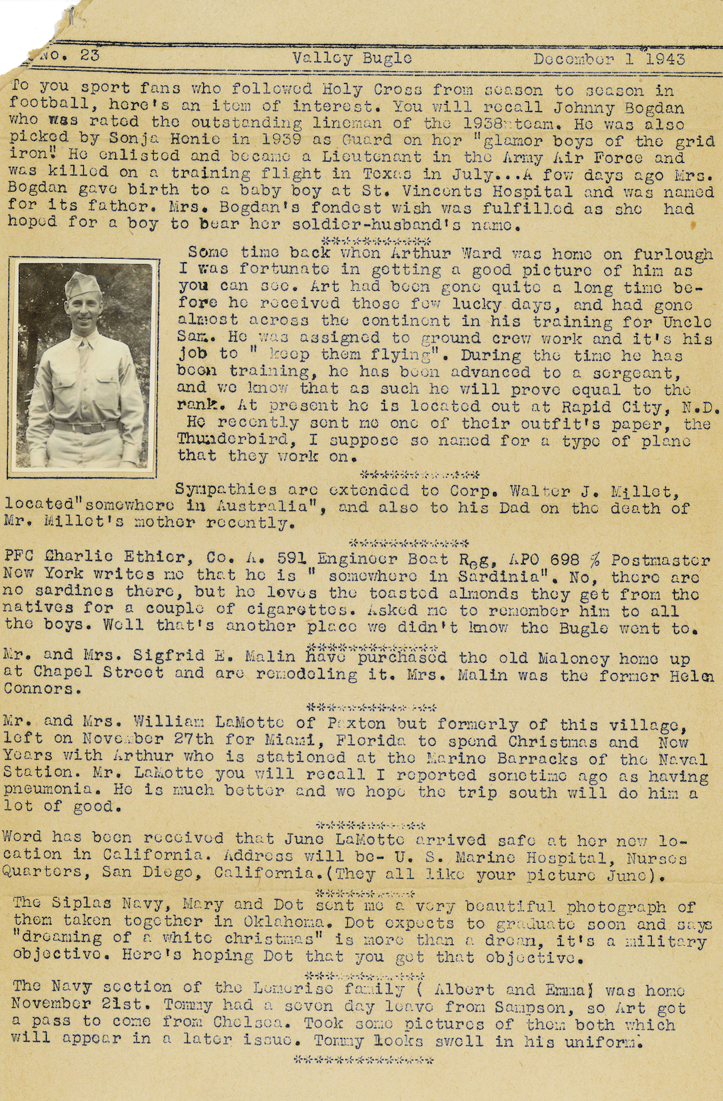 Cherry Valley Bugle, Issue 23, Page 4