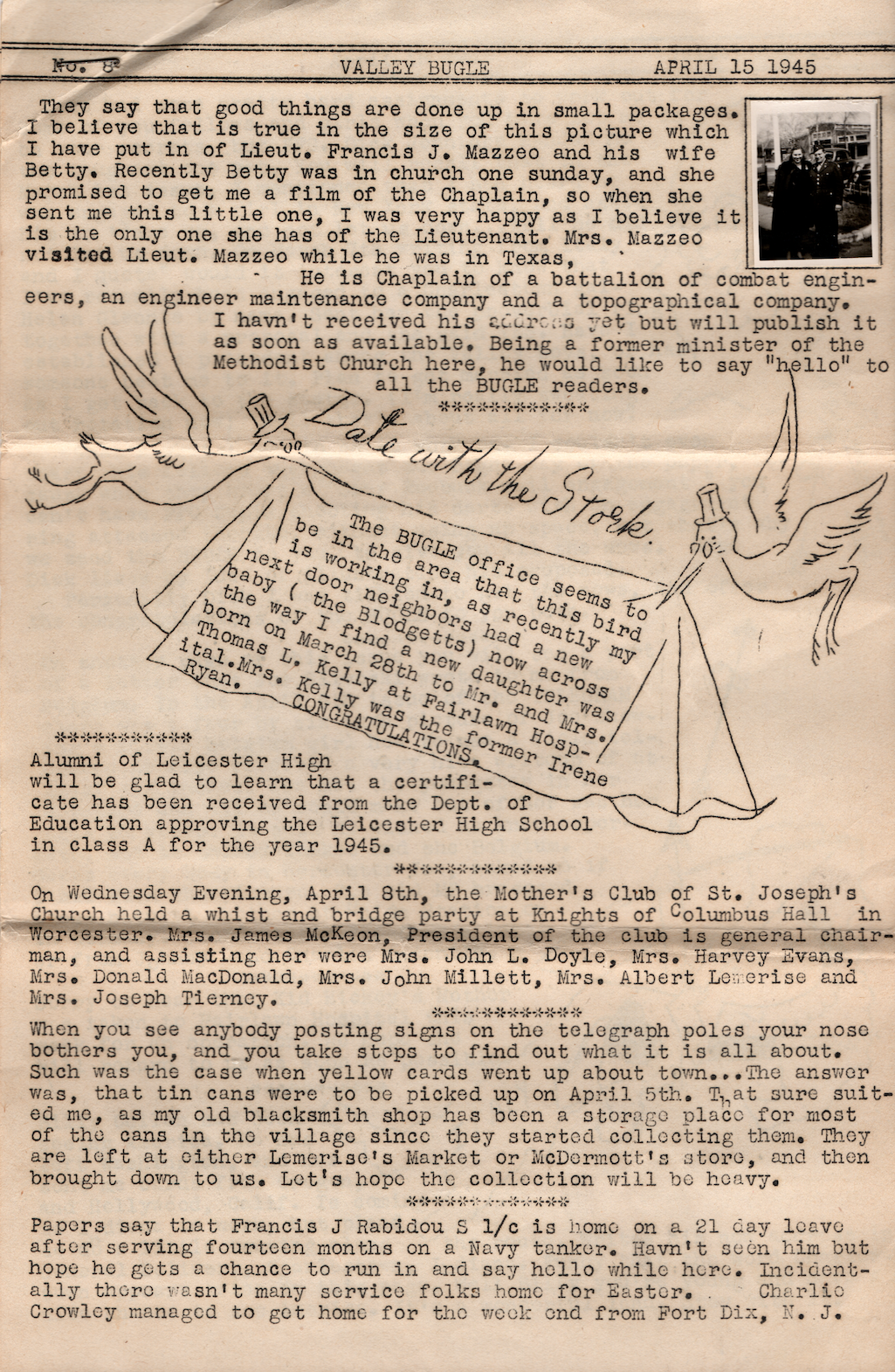 Cherry Valley Bugle, Issue 8, Page 2