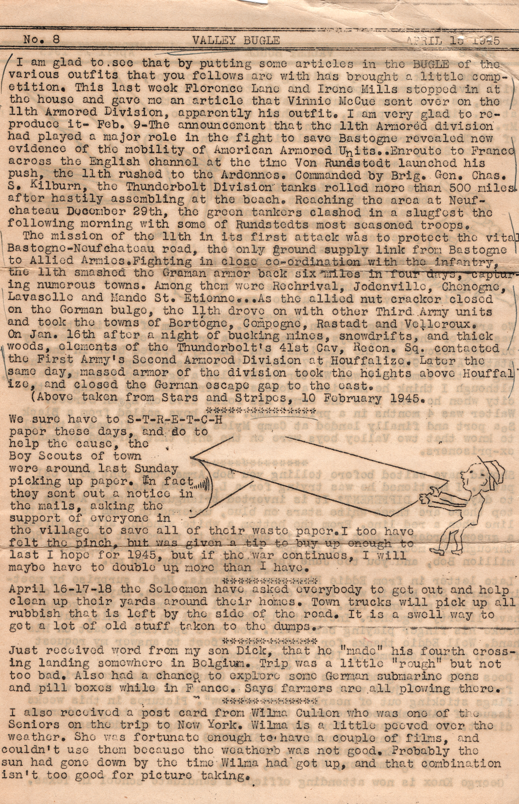 Cherry Valley Bugle, Issue 8, Page 7